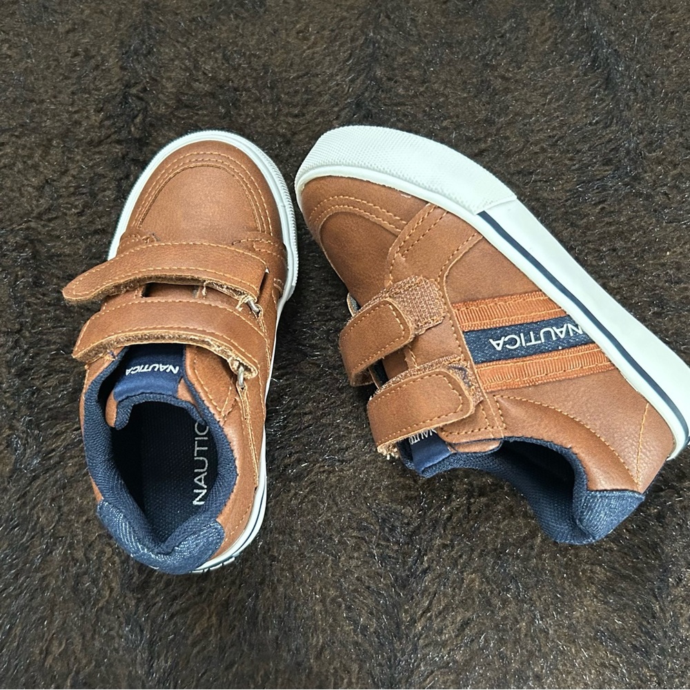 Nautica Kids Brown Sneakers